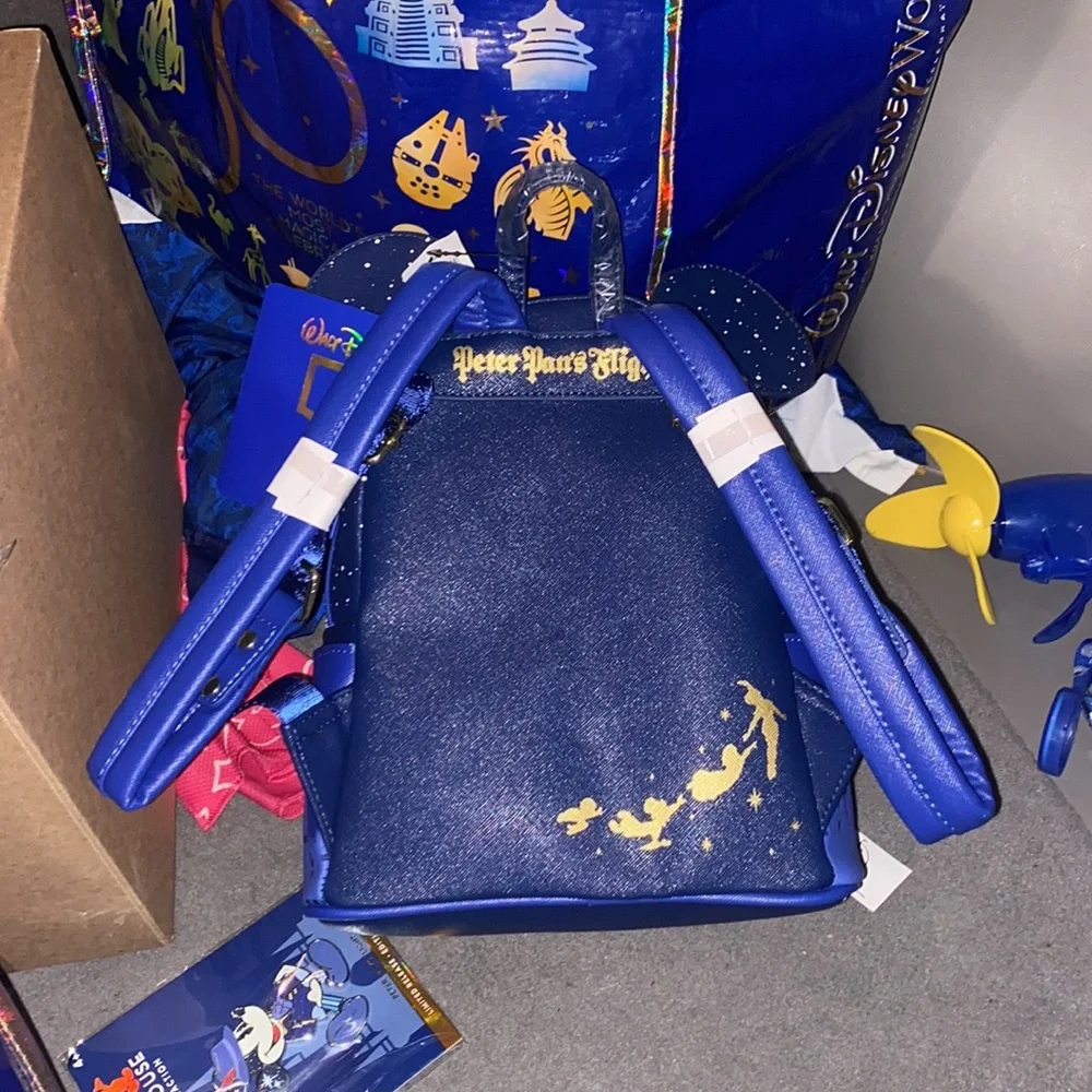 Disney Parks Limited Main Attraction Peter Pan LoungeFly - Picture 3 of 4